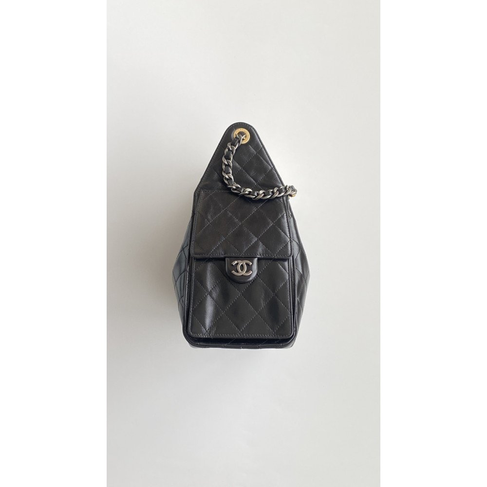 Chanel 25B Bag Small "Gold and Silver Chain" Hobo Boho Bag Chanel 25B Bag Small "Gold and Silver Chain" Hobo Boho Bag