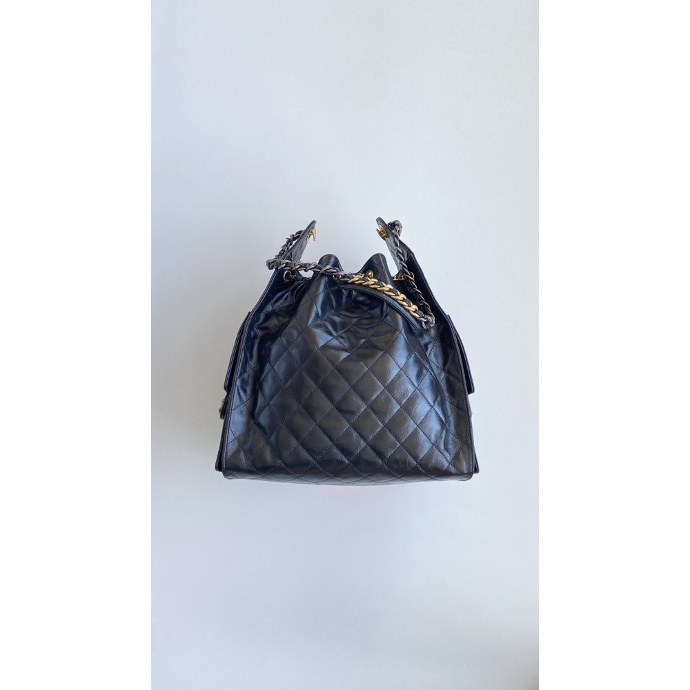 Chanel 25B Bag Medium "Gold and Silver Chain" Hobo Boho Bag Chanel 25B Bag Medium "Gold and Silver Chain" Hobo Boho Bag