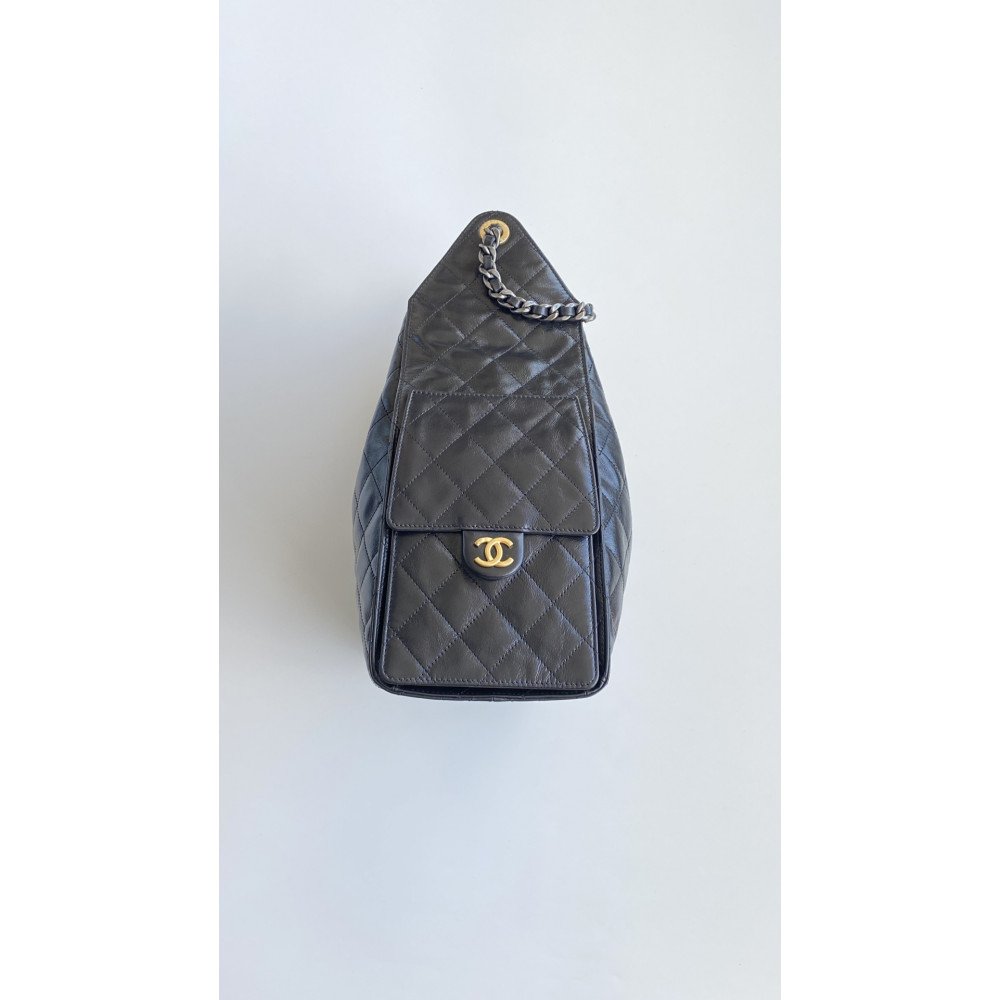 Chanel 25B Bag Medium "Gold and Silver Chain" Hobo Boho Bag Chanel 25B Bag Medium "Gold and Silver Chain" Hobo Boho Bag