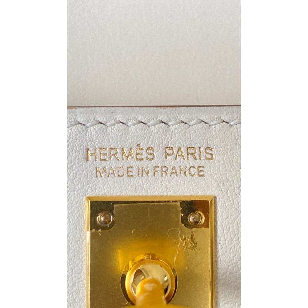Hermès Kelly Danse "Milkshake White" classic dancing bag Hermès Kelly Danse "Milkshake White" classic dancing bag